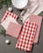 DII® Holiday Checks Heavyweight Dishtowel & Dishcloth Set